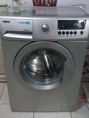 el qurudan fen: Paltaryuyan maşın Zanussi, 6 kq, İşlənmiş, Avtomat, Qurutma var, Pulsuz çatdırılma, Ödənişli çatdırılma