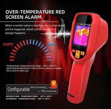 термометр для кухни: Портативный инфракрасный тепловизор Bside HX1/HX3 Назначение: - Поиск
