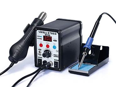 Паяльники: Yihua 8786D İsti Hava Lehimləmə Stansiyası PID rəqəmsal temperatur — 1