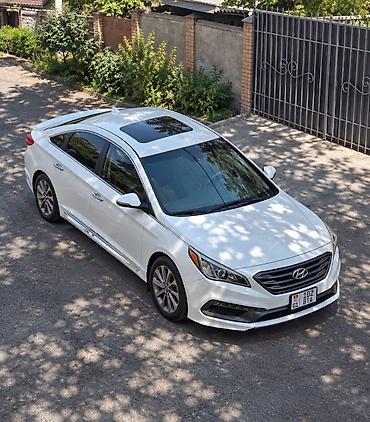 start: Hyundai Sonata: 2015 г., Автомат, Бензин, Седан — 8
