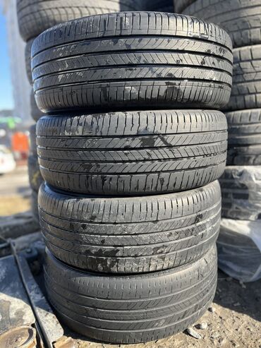 Шины: Шины 215 / 55 / R 17, Всесезонная, Б/у, Комплект, Легковые, Корея, Hankook