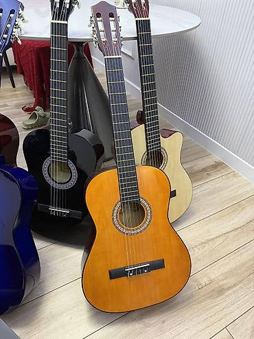Гитары: Гитара классическая, с комплектом, 39 дюймов, 4/4 Широкий гриф — 2