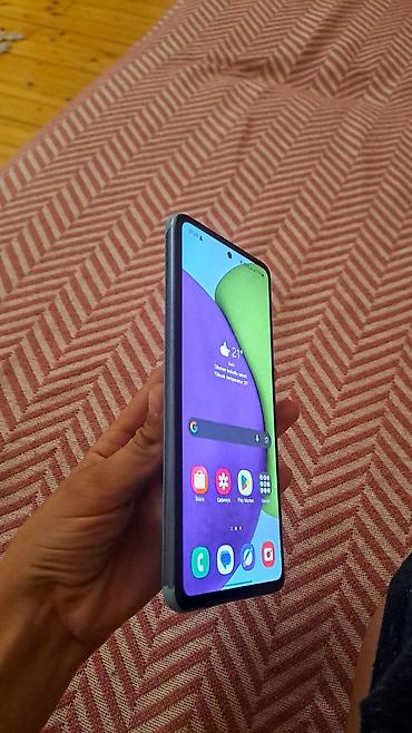 samsung a52 barter: Samsung Galaxy A52, rəng - Mavi, Barmaq izi — 3