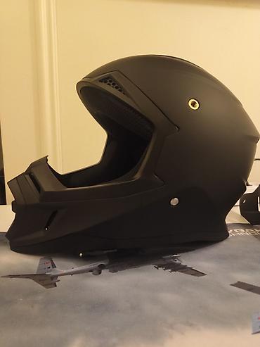 111 mator: Moto Moped Velosiped üçün Kask satılır yenidir işlənməyib — 5