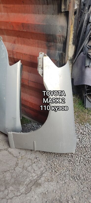 фендера на делику: Канат Алдыңкы сол Toyota, 2002 г., Колдонулган, Оригинал