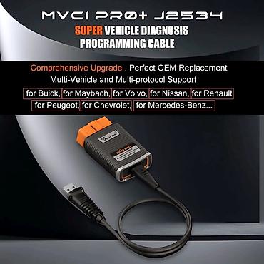 vag com cena: Novo - Xhorse XDMVJPGL MVCI Pro + J2534 OBD2 Nova Verzija NOVO - — 4