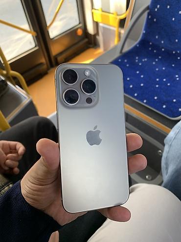 айфон 1 про: IPhone 15 Pro, Новый, 128 ГБ, Natural Titanium, 81 % — 1