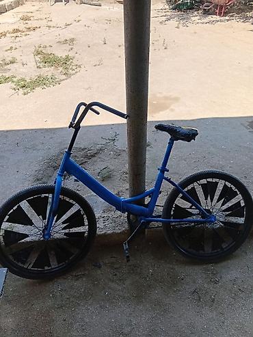 velosibet type 1: Şəhər kruizer tipli velosiped – fərqli dizayn - Rəng: mavi (tam — 4