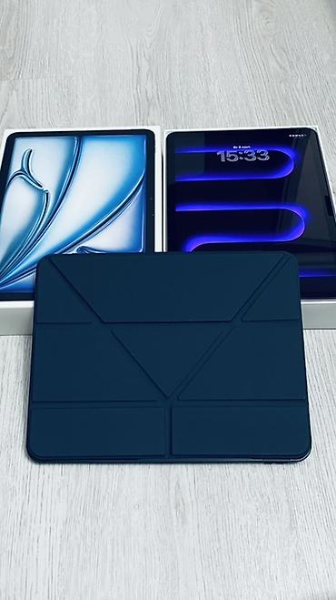 Apple iPad: Apple iPad Air11-inch m3 128gb yaddaş planşet + maqnitli qapaqlı — 2