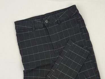 Cropp, Material trousers for women, size M (EU 38)