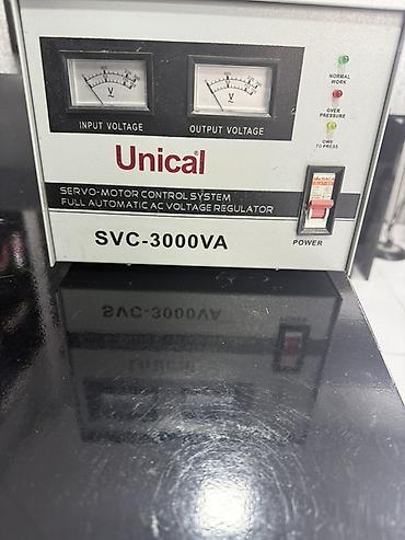 daş stekan: Unical SVC-3000VA – Avtomatik AC Gərginlik Tənzimləyicisi - Tip — 1