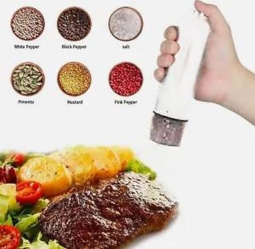 Ostali kuhinjski aparati: Električne mlinice za so i biber – set od 2 komada - Kućište od — 11