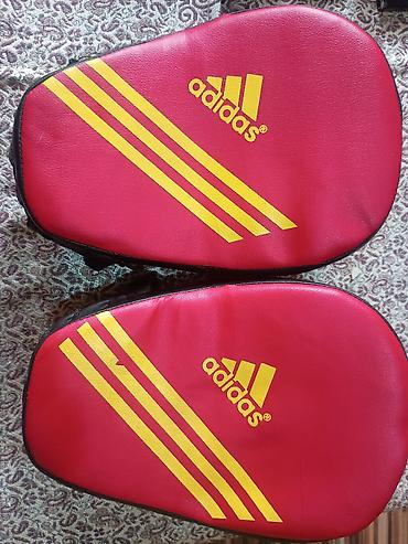 Спорт и хобби: Məhsul: Boks üçün əlcəklər + fokus mittləri (pads) - Brend və — 5