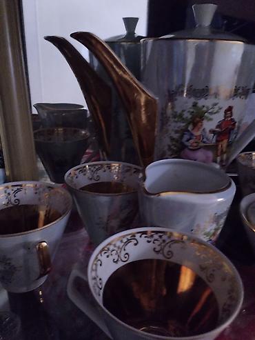 çay servis: Çay dəsti, rəng - Ağ — 2