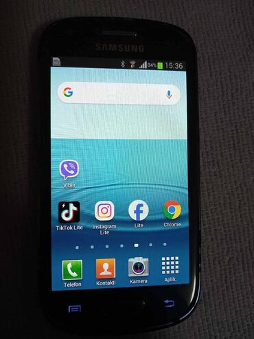 mobilni telefon za decu igracka: Provereno ispravan Samsung Galaxy S3 mini GT-I8200 sa slika. Telefon