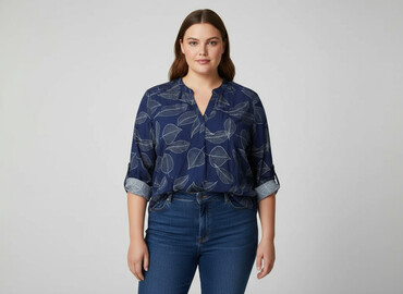bluzki nietoperz plus size: Bpc bonprix collection, Жіноча блуза, розмір 4XL