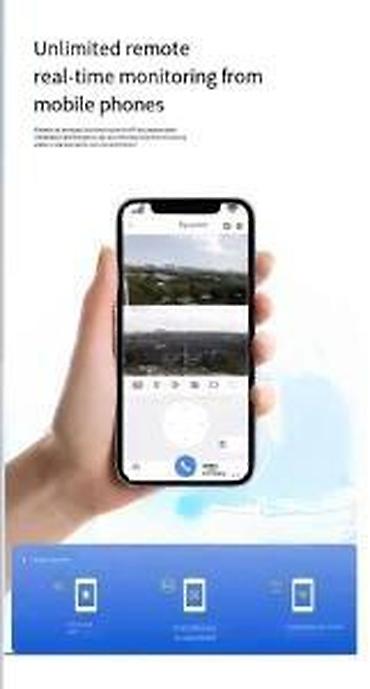 Kamere za video nadzor: Solarna 4G sim PTZ kamera sa reflektorom 450w 600w. Prolećna akcija — 22