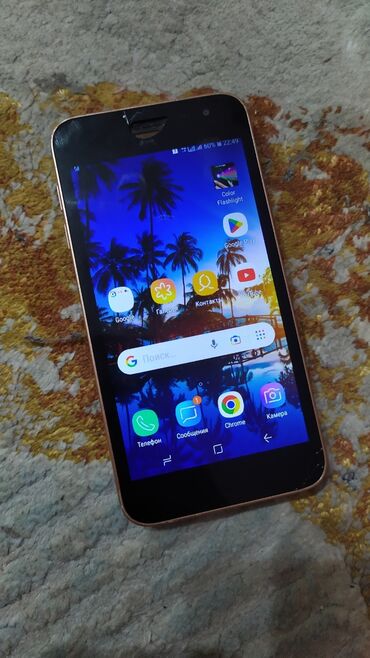samsung s1: Samsung Galaxy J2 Core, Б/у, 8 GB, цвет - Черный, 2 SIM