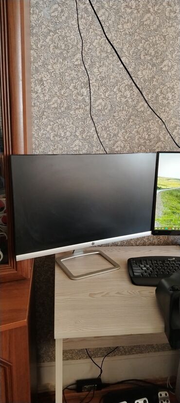 manitor hdmi: HP ultranazik çərçivəli LED monitor - Təxmini diaqonal: 27" (vizual