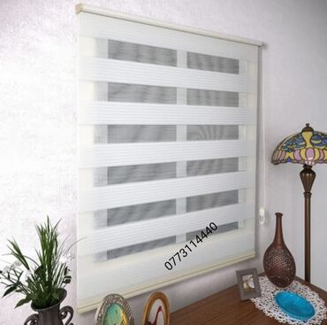 Jalüzlər: Zebra və jalüz pərdələr - Model: Zebra (iki qatlı, işıq-keçirən və — 8