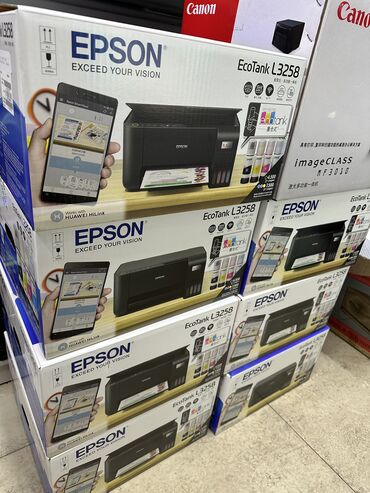 Другие комплектующие: МФУ Epson EcoTank L3258 (A4, струйное МФУ, 33стр/ мин, 5760x1440dpi, 4