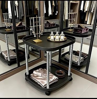 small table: Столик на колёсах габариты: 36 × 36 × 47 см (Д×Ш×В) — удобно для — 4