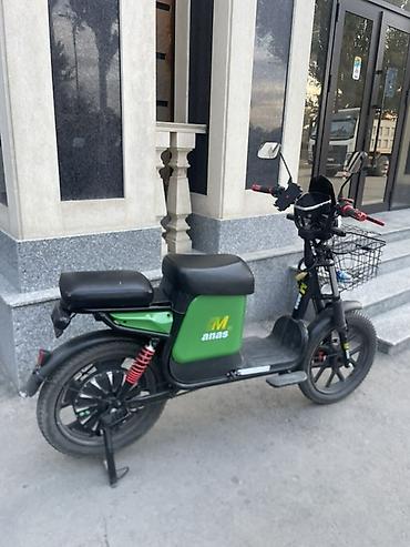 велосипед мото: Электрический скутер (городской e-bike) - Компоновка: низкая рама с — 3