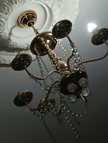 lan: Çılçıraq, 7 lampa, Metal — 1