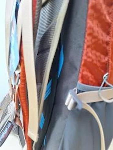 Sportske torbe i rančevi: Planinarski ranac Adventure 65L – crveno/crni - Zapremina: 65 litara — 20