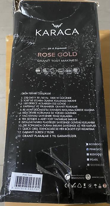 iphone 6s plata satilir: Toster Karaca, rəng - Qızılı, Yeni — 2