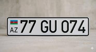 range rover on susesi: Nömrə nişanı: AZ 77 GU 074 - Format: yeni standart birsətirli dövlət — 1