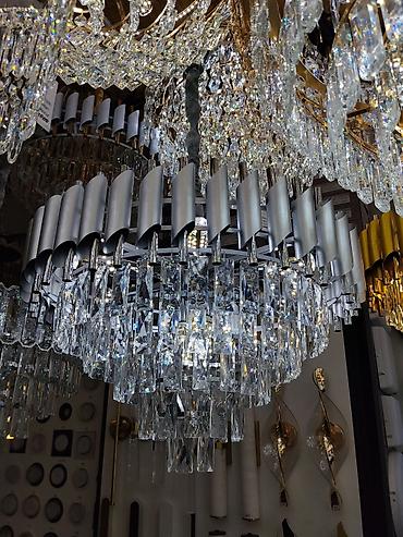 люстры хрусталь: Кристальная потолочная люстра FAN Lighting - Тип — 1
