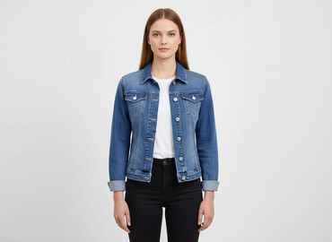 tk maxx kurtki: Hello Miss, Kurtka jeansowa damska, rozmiar M