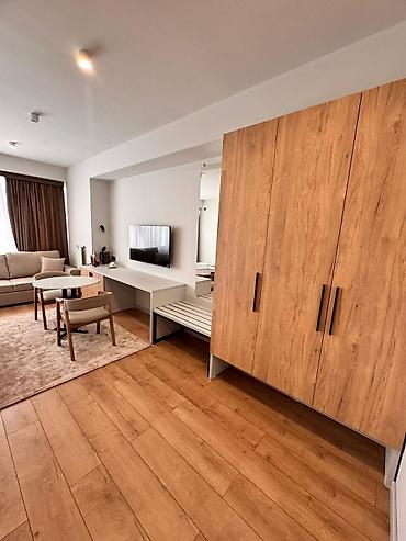 Аренда отелей и хостелов: Современный 4 звездочный апарт отель Raduga West Стильное стеклянное — 12