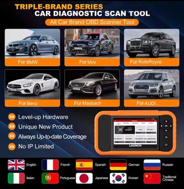 Alati za automobile: Novo - LAUNCH X431 CRE Elite V2.0 BBA za BMW, Benz, Audi Novo - — 20