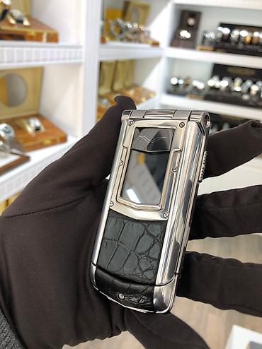 işdənmiş telefonlar: Vertu Ayxta Silver Ceramika Telefon Ideal veziyyetdedi. Barter Var — 7