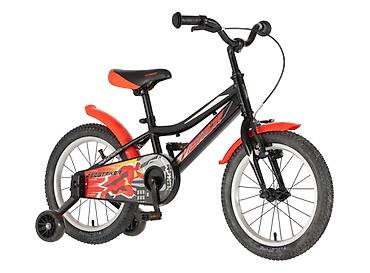 scott srbija: Bicikl kids Visitor Redstriker 16" 9" V-brake + kontra, crno-crveni — 2