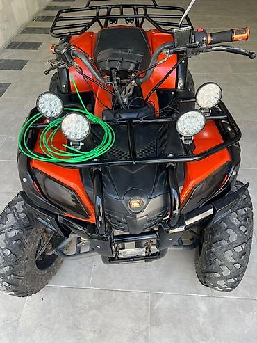 elektrik motorlar: ATV kros kvadrosikl - Rəng: narıncı-qara - Sərt ofroud üçün iri — 2