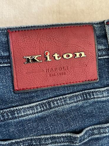 джинсы италия: Срочно продаю🚨Оригинальные Джинсы Kiton Napoli Размер 36 - Модель — 3