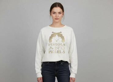 t shirty oversize cropp: RAINBOW, Women`s sweatshirt, size M (EU 38)