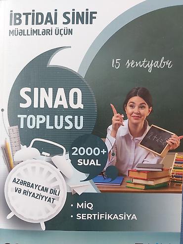 Testlər: İbtidai sinif müəllimləri üçün “Sınaq Toplusu” kitabı. YENIDIR HEÇ BIR — 1