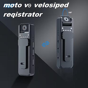videoregistrator: Moto və velosiped üçün mini video–reqistrator (A8/A9) Uşag ücün 35 szn — 1