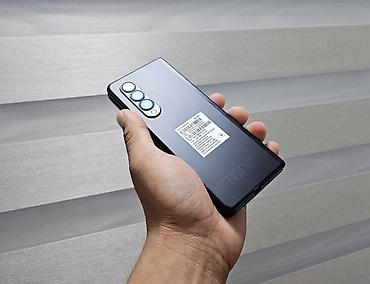 Samsung: Samsung Galaxy Z Fold 3, Б/у, 256 ГБ, цвет - Черный, 1 SIM, 2 SIM — 12