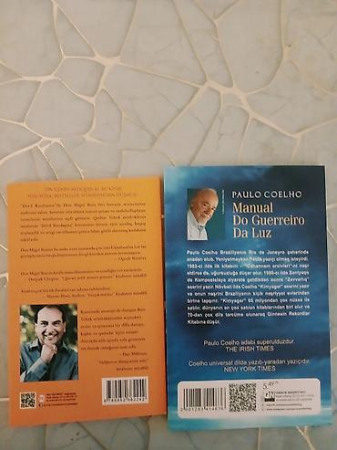Kitablar və jurnallar: Satılır: 2 kitab dəsti (Azərbaycan dilində) 1) Paulo Coelho – “İşıq — 2