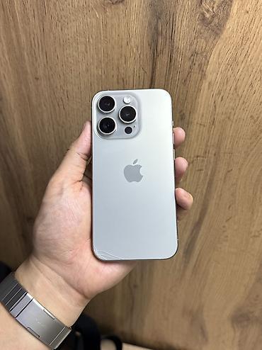 skynet telecom: IPhone 15 Pro, Б/у, 128 ГБ, Natural Titanium, Защитное стекло, Чехол, В рассрочку, 83 % — 1
