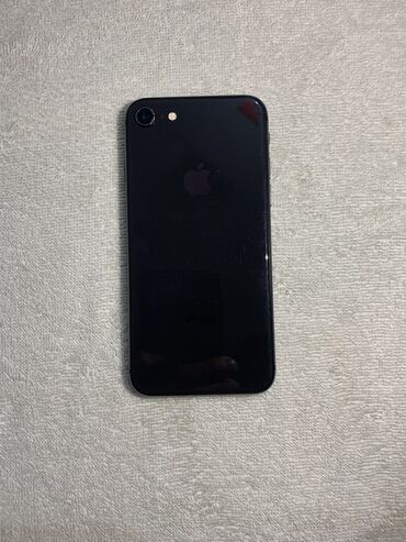 авто магнитолы андроид: IPhone 8, Колдонулган, 64 ГБ, Кара, Кулакчындар, Заряддоочу түзүлүш, Коргоочу айнек, 73 %