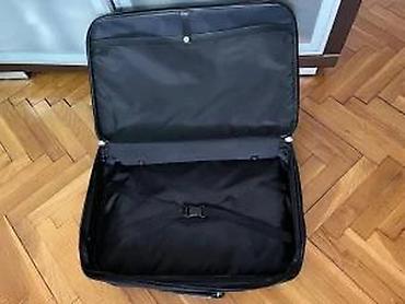 Putni koferi i torbe: Torba/kofer za poslovna putovanja – crni, širi model sa više pregrada — 1