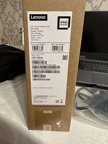 geymer: Lenovo LOQ 15IRX9 noutbuku - Prosessor: 13-cü nəsil Intel Core — 2