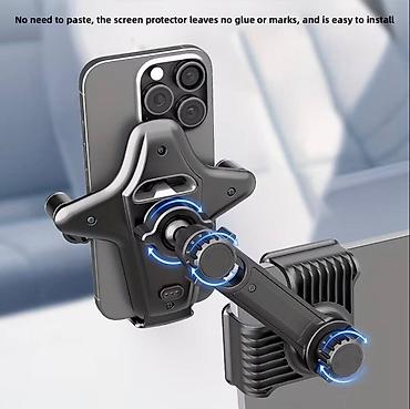 manitor: Avtomobil monitoruna bağlanan telefon tutacağı H52 Çatdırılma Və — 4