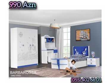 Uşaq və gənc otağı üçün dəstlər: Oğlan və qız üçün, Yeni, Təknəfərlik çarpayı, Dolab, Tumba -da lalafo.az — 26 Uşaq və gənc otağı üçün dəstlər: Oğlan və qız üçün, Yeni, Təknəfərlik çarpayı, Dolab, Tumba — 26